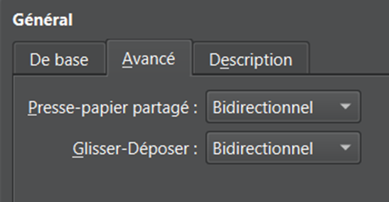 Configuration finale