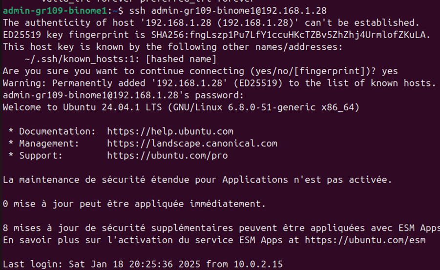 Configuration initiale VirtualBox