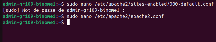 Configuration initiale VirtualBox